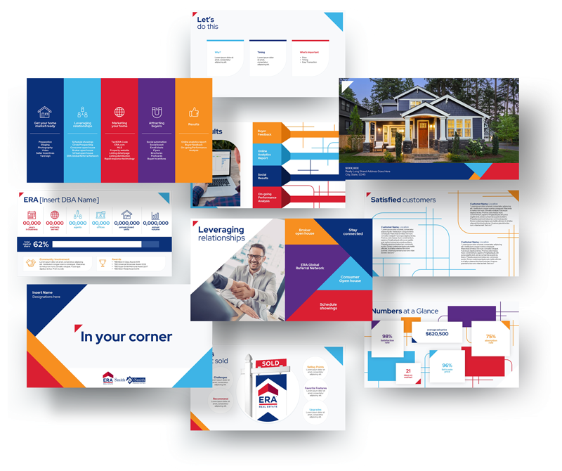 Materiales de marketing de ERA